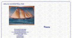 Desktop Screenshot of ancestraldigs.com